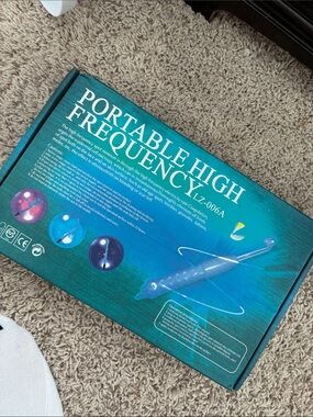 Portable High Frequency Device - Teal Box